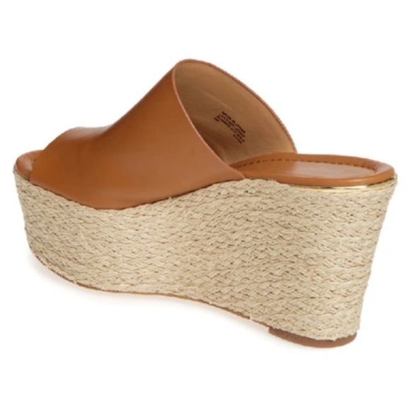 MICHAEL KORS Acorn Cunningham Espadrille Wedge Slide Sandal - Picture 4 of 15